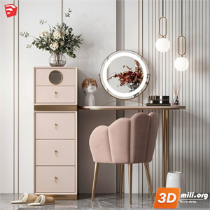 Dressing Table Skp Files 